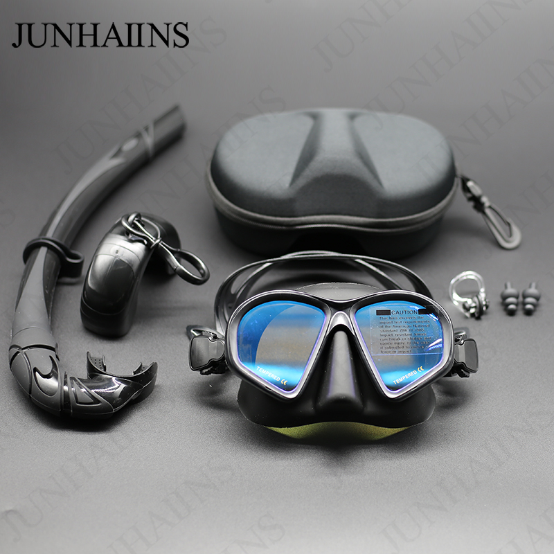 Wet Low Capacity Tempered Glas - Freediving Mask Set のレビューと価格