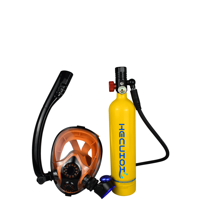 Mini 1LScuba Diving Tank Set,  - Freediving Mask Set のレビューと価格