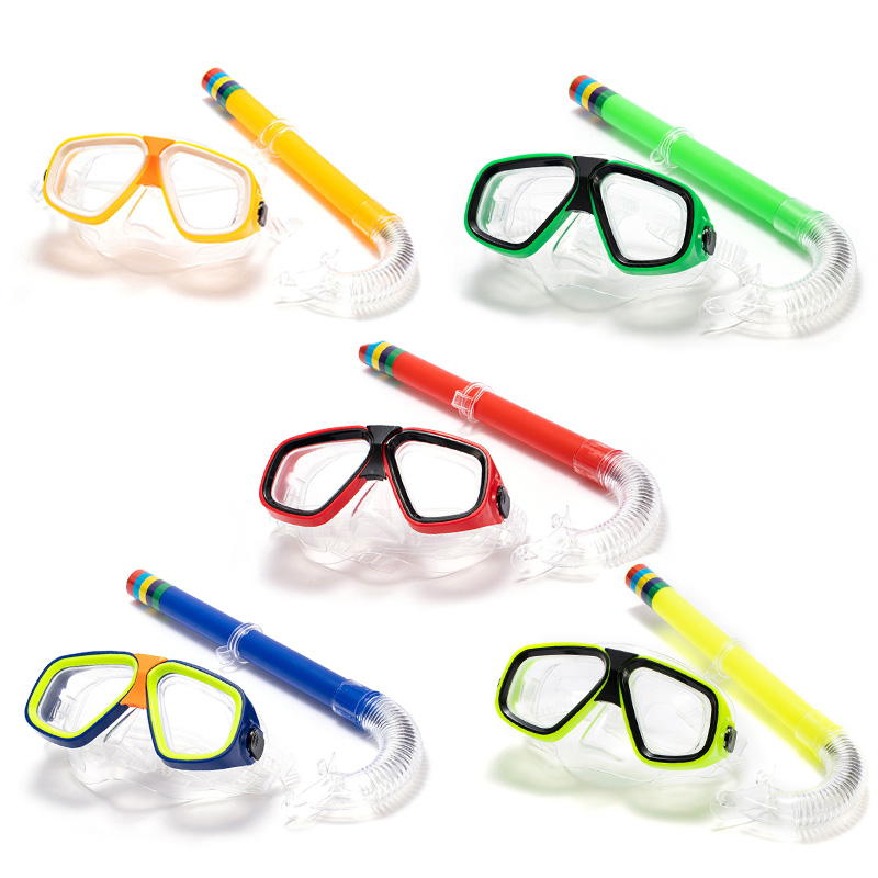 Adults Kids  Diving Goggle Mas - Freediving Mask Set のレビューと価格