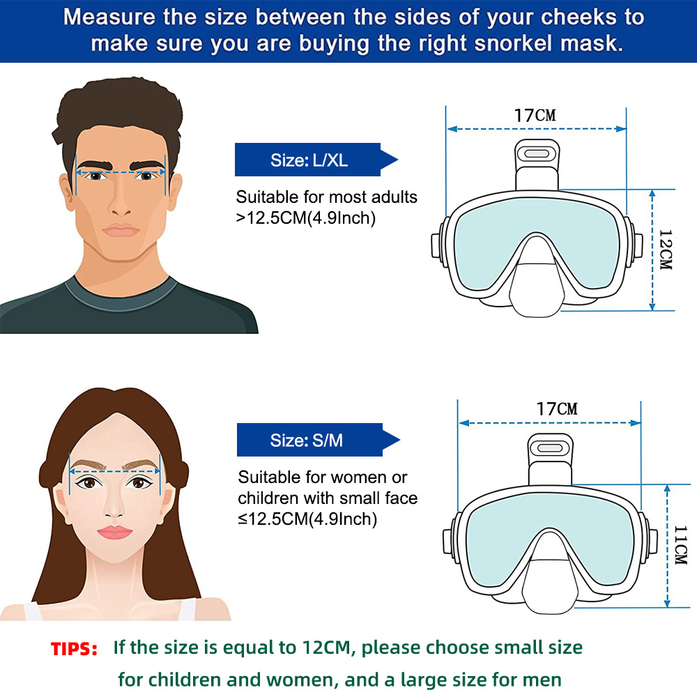 Diving Masks Foldable Anti-Fog - Freediving Mask Set のレビューと価格