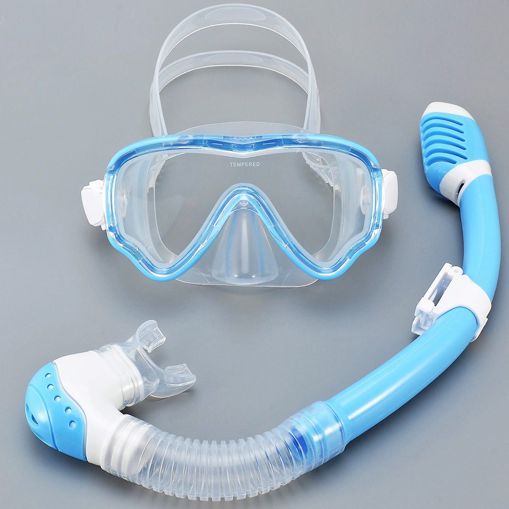 Kids Diving Mask Snorkel Set S - Freediving Mask Set のレビューと価格