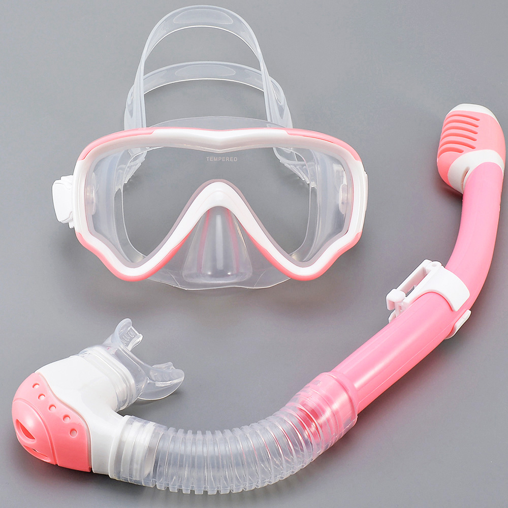 Kids Diving Mask Snorkel Set S - Freediving Mask Set のレビューと価格