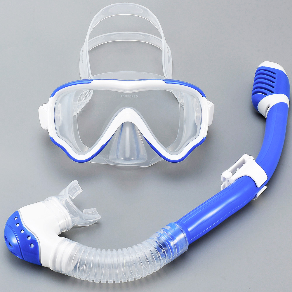 Kids Diving Mask Snorkel Set S - Freediving Mask Set のレビューと価格