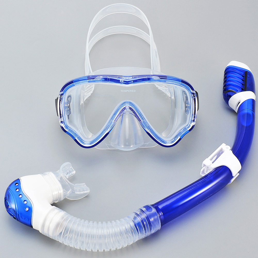 Kids Diving Mask Snorkel Set S - Freediving Mask Set のレビューと価格