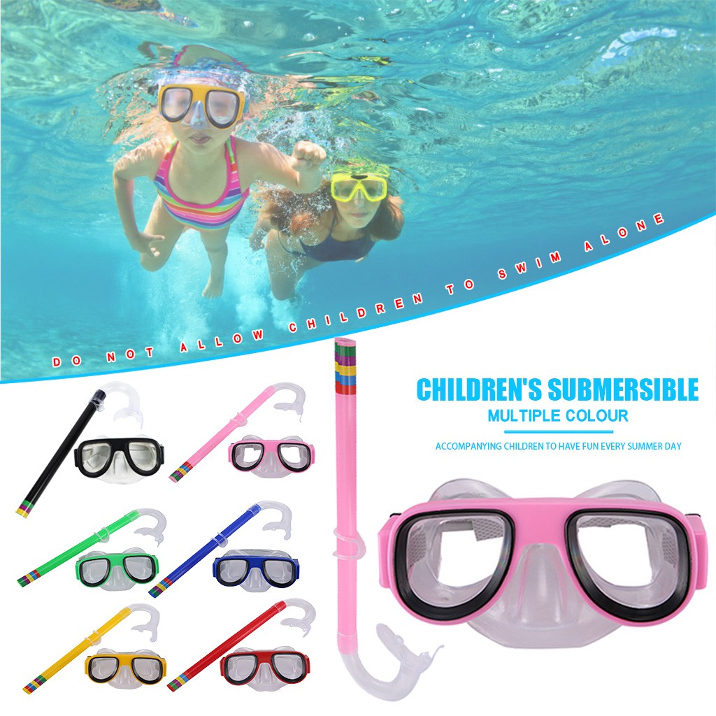 Summer Children Diving Goggle  - Freediving Mask Set のレビューと価格