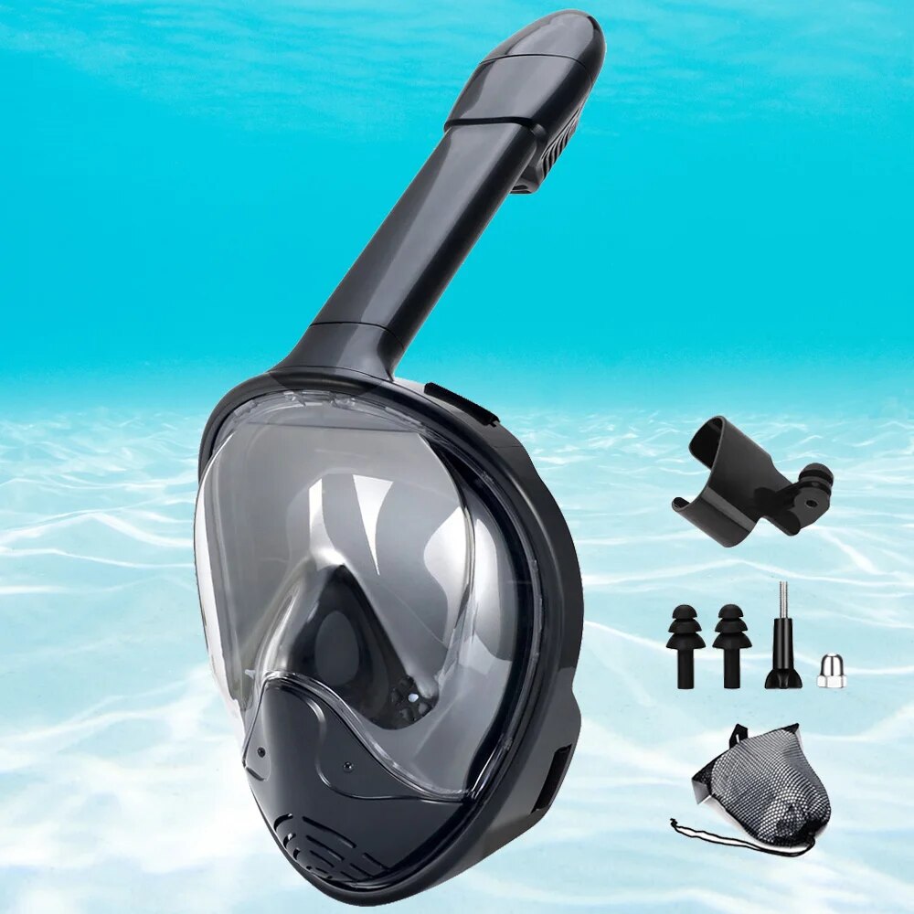 Underwater Snorkeling Full Fac - Freediving Mask Set のレビューと価格