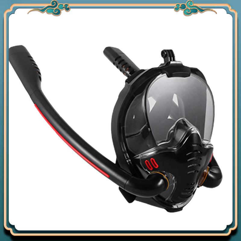 Latest Snorkeling Mask Double  - Freediving Mask Set のレビューと価格