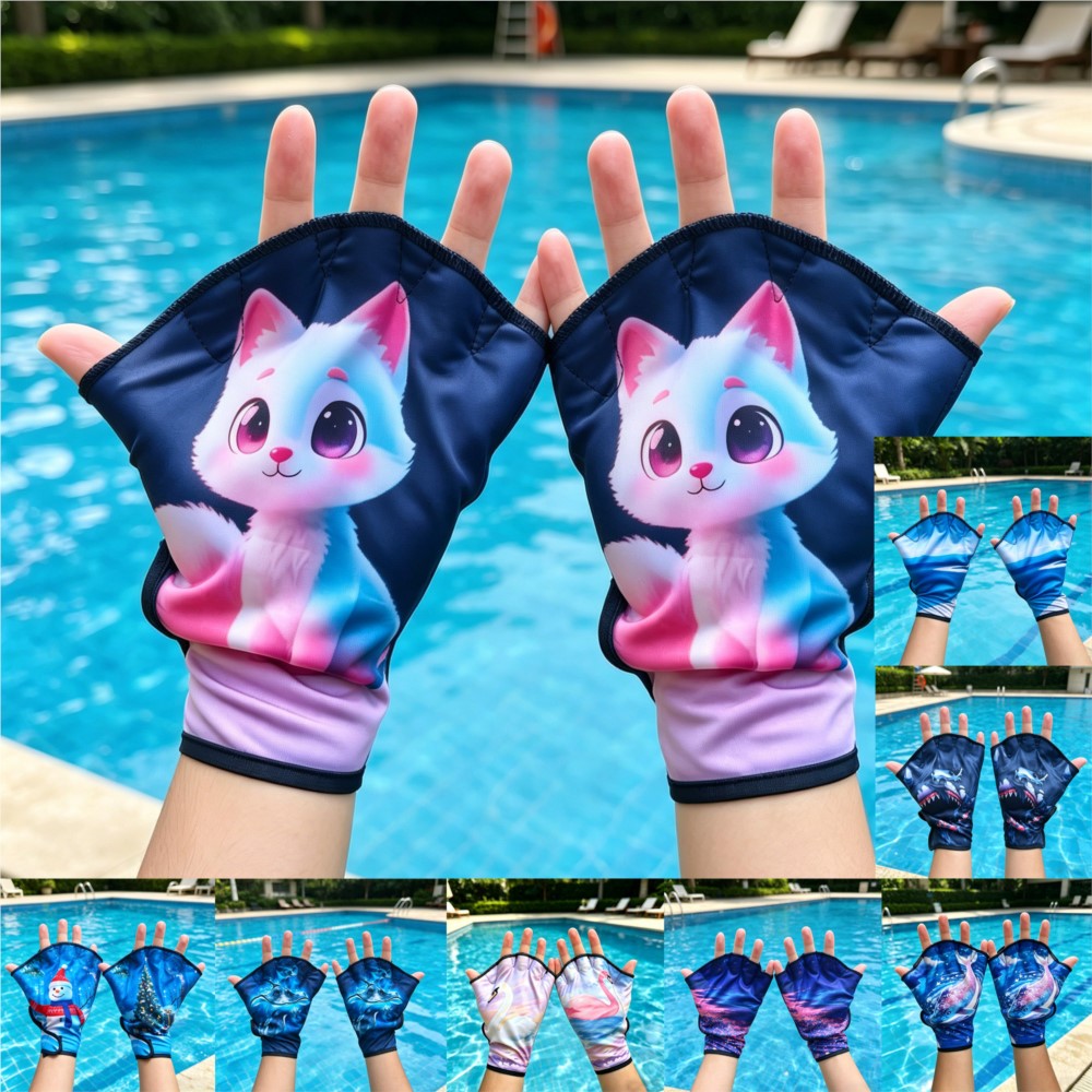 Flexible Webbed Swim Gloves Li - Aquatic Sports Swimming のレビューと価格
