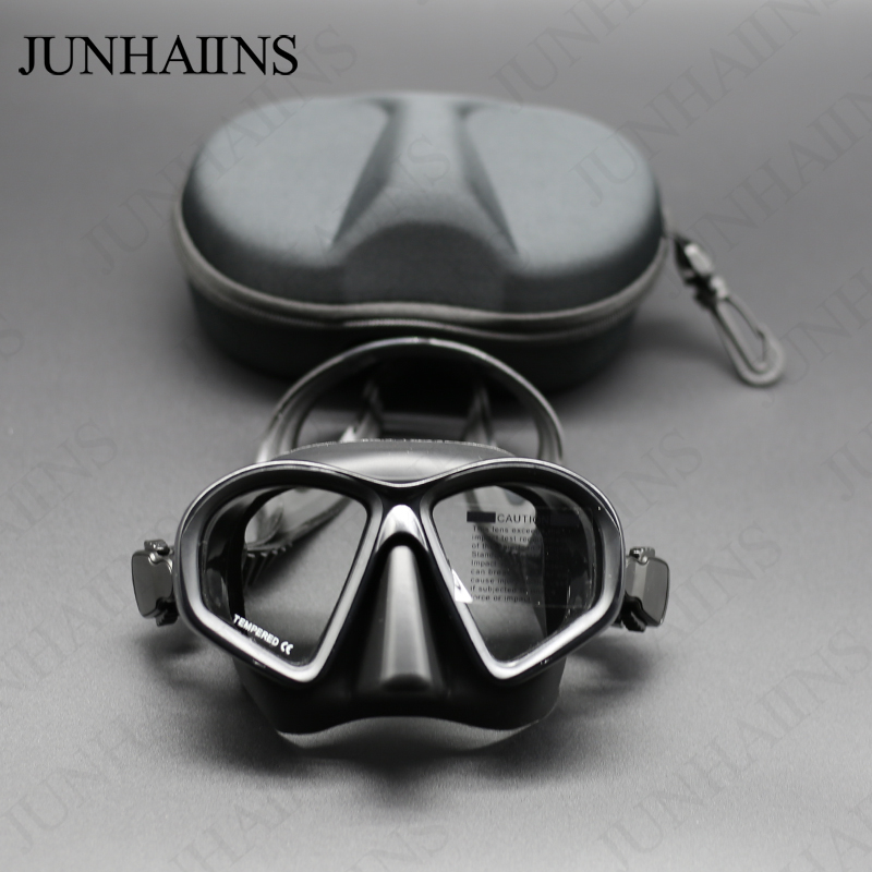 JUNHAIINS NEW Tempered Glass F - Freediving Mask Set のレビューと価格