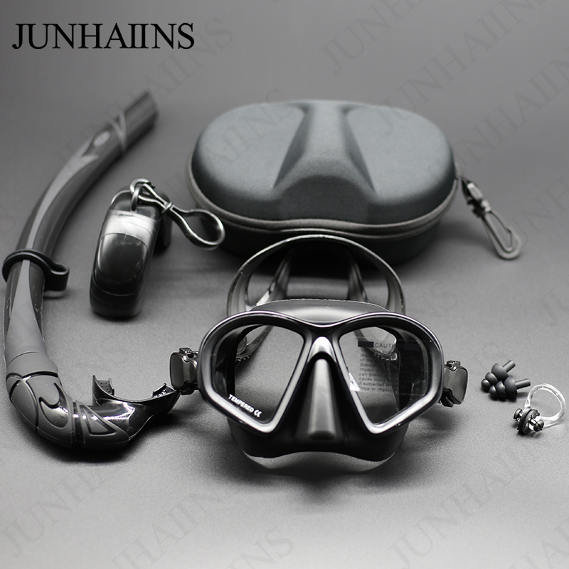 JUNHAIINS NEW Tempered Glass F - Freediving Mask Set のレビューと価格