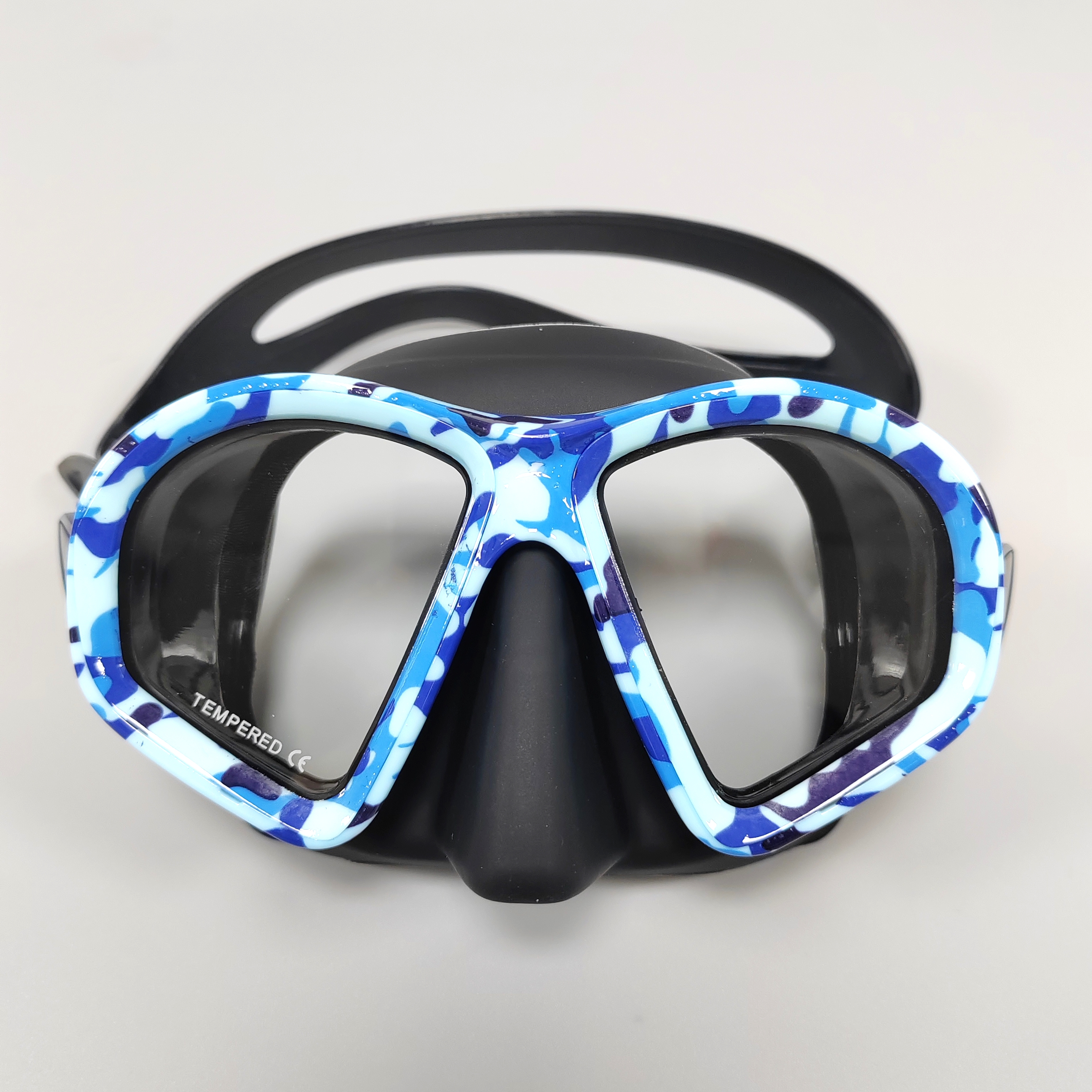 Scuba diving mask camouflage a - Freediving Mask Set のレビューと価格