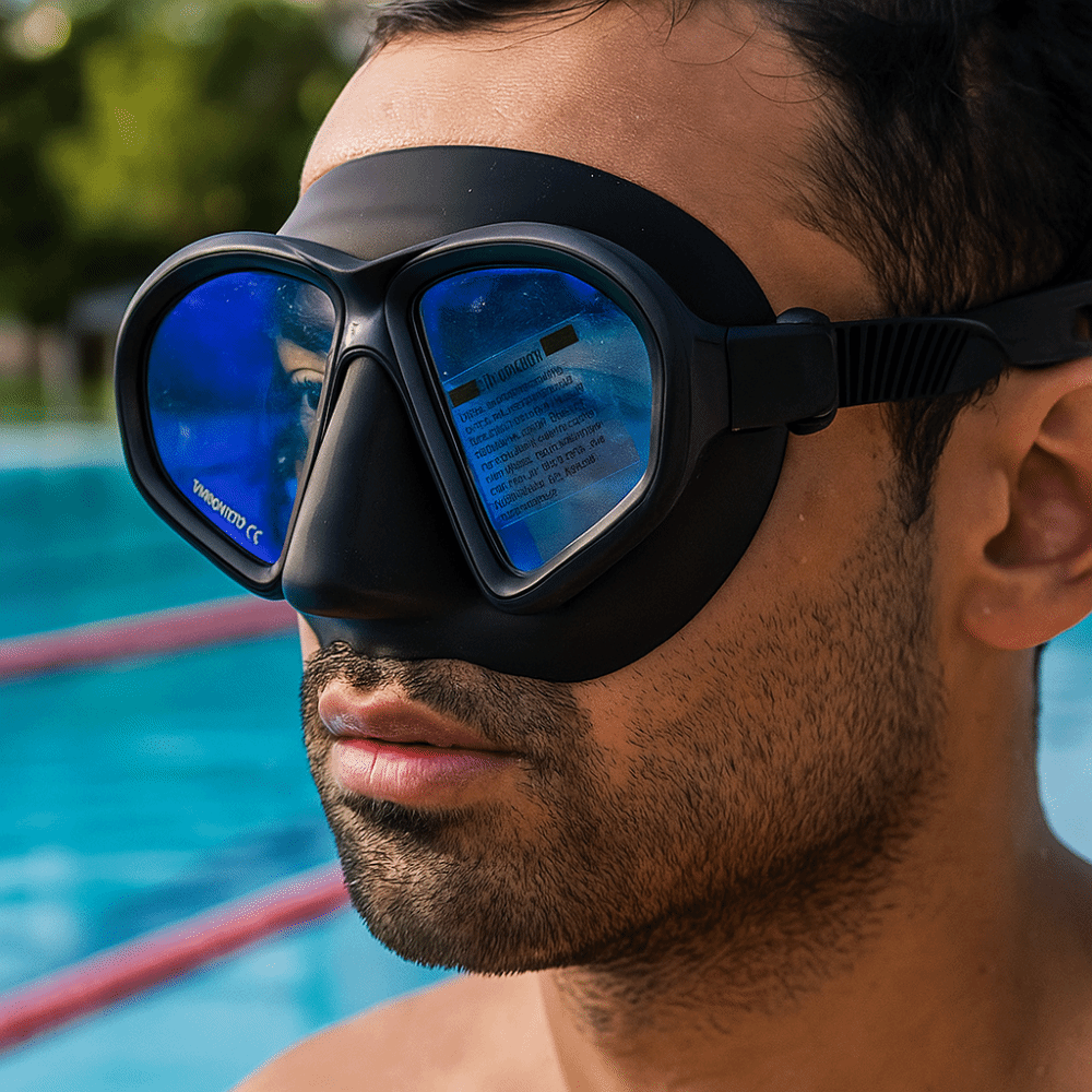 Tempered Glass Freediving Mask - Freediving Mask Set のレビューと価格