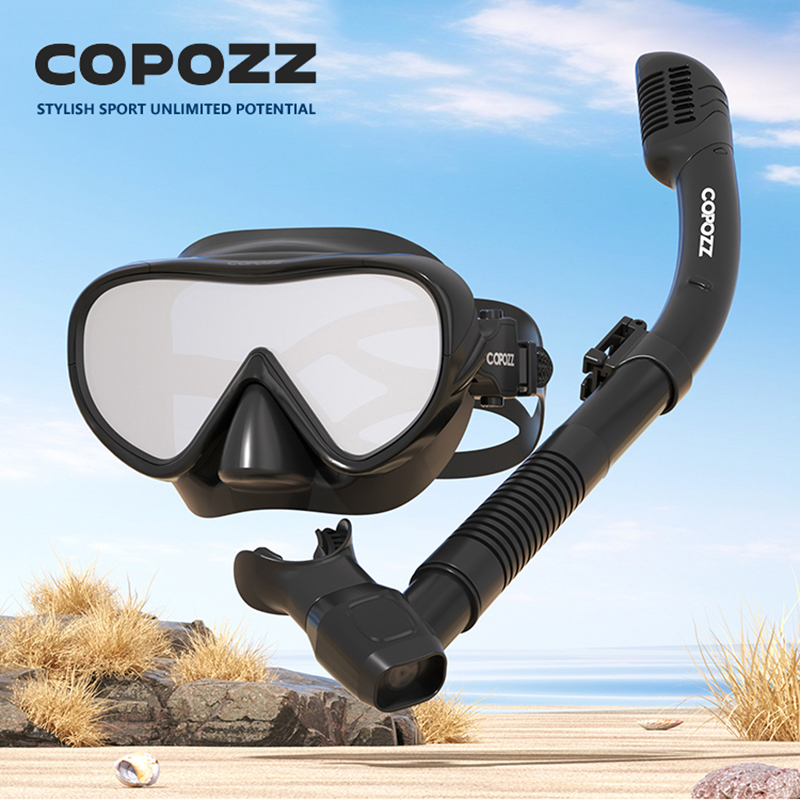 COPOZZ New Diving Mask Full Vi - Freediving Mask Set のレビューと価格