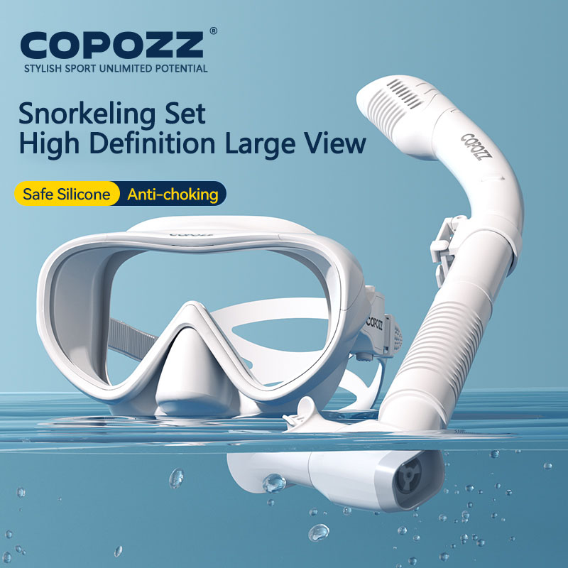 COPOZZ New Diving Mask Full Vi - Freediving Mask Set のレビューと価格