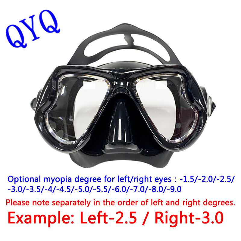 Myopia Diving Masks Snorkeling - Freediving Mask Set のレビューと価格