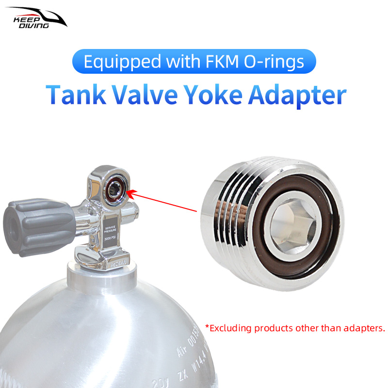 1Pcs DIN to Yoke Adapter Scuba - Aquatic Diving のレビューと価格