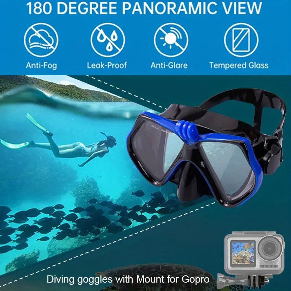 JoyMaySun Professional Underwa - Freediving Mask Set のレビューと価格