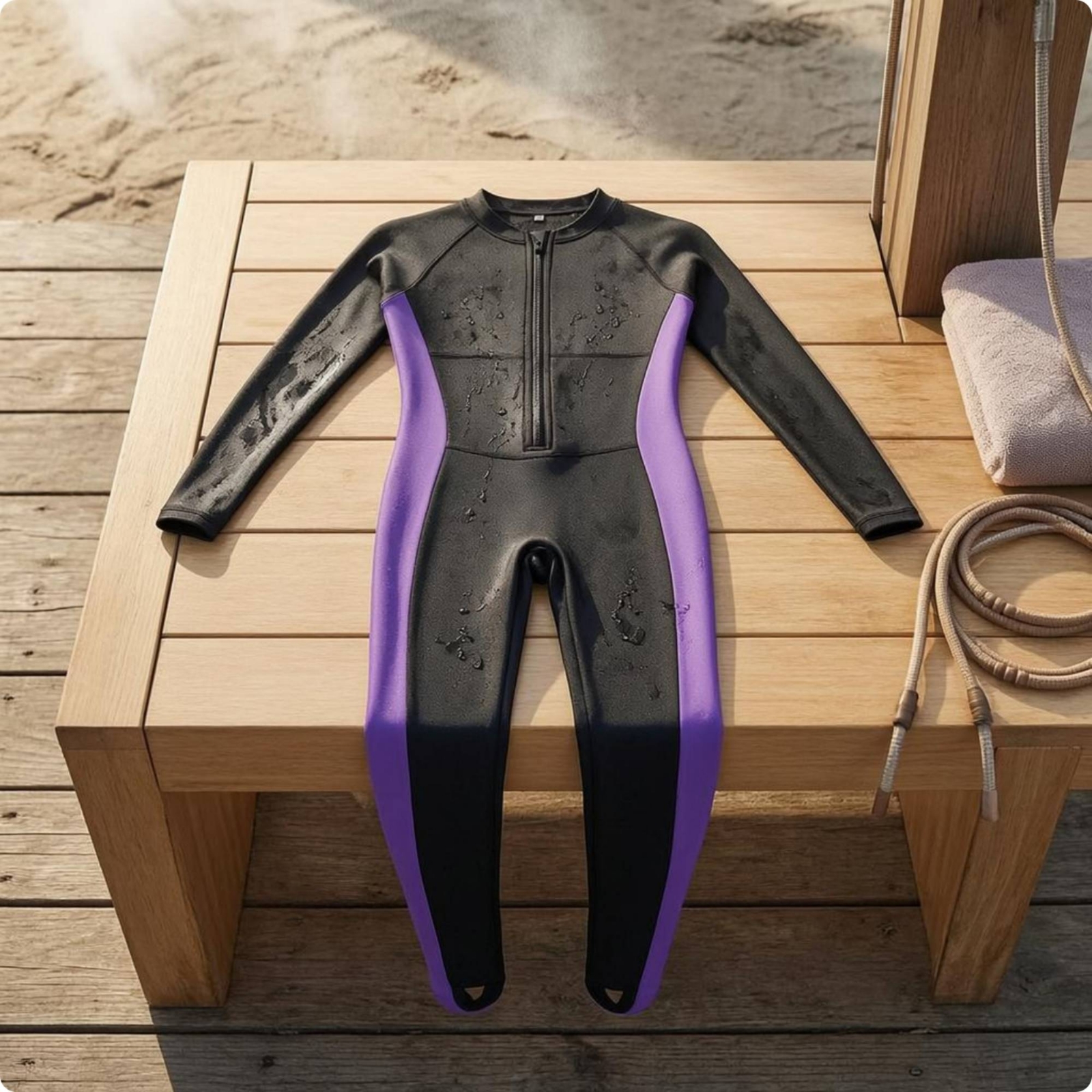 Zip Front Long Sleeve Rash Gua - Aquatic Water Sports のレビューと価格