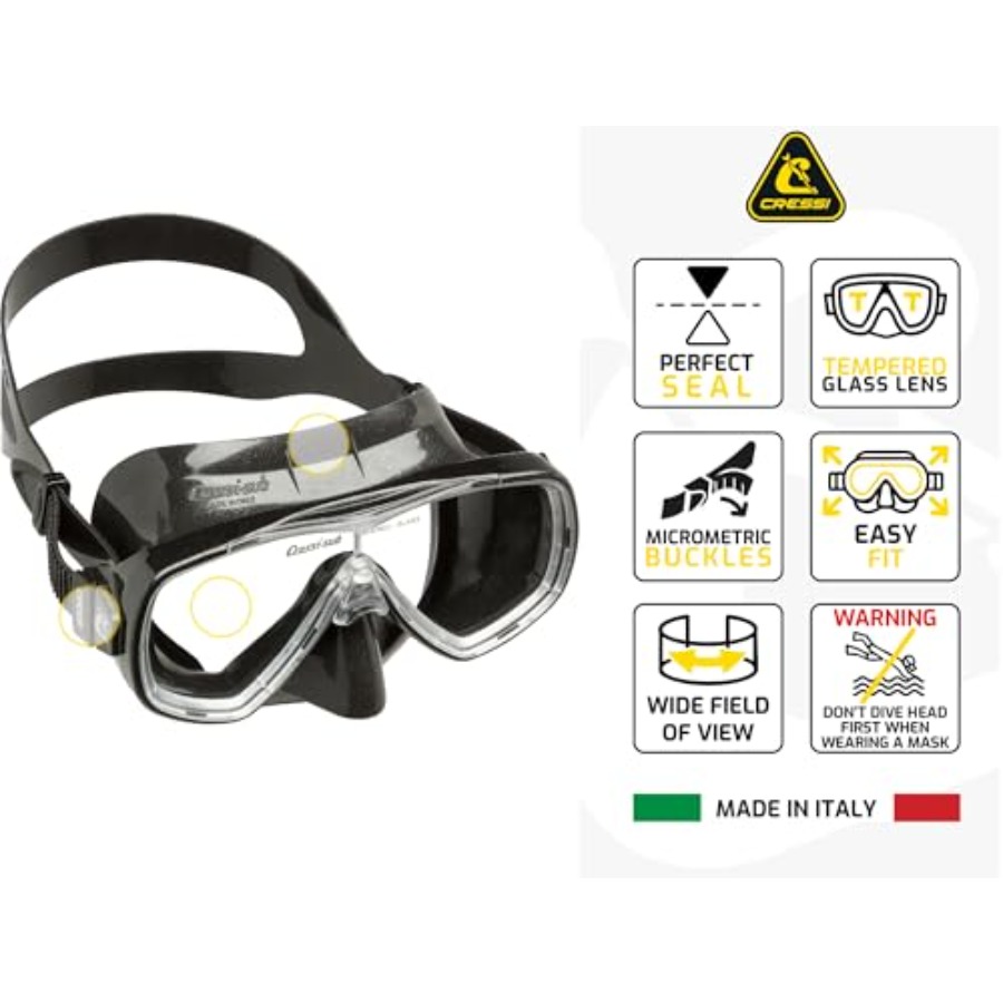 Adult lightweight premium trav - Freediving Mask Set のレビューと価格