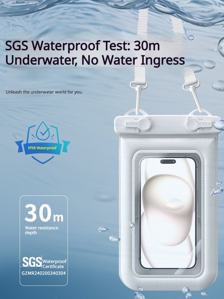Sponge phone waterproof bag fl - Aquatic Diving のレビューと価格